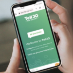A mobile phone displaying the first page of the TellJO wellbeing check which delivers 1900% return on investment for businesses